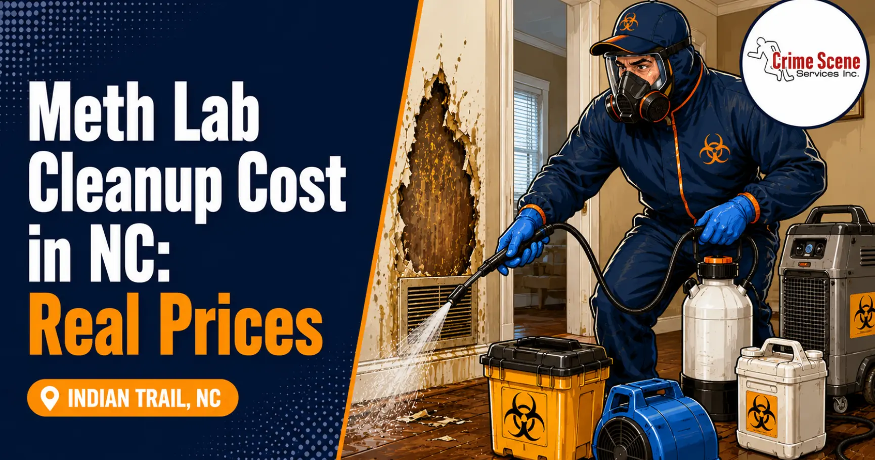 Meth Lab Decontamination - How Much Does Meth Lab Cleanup Cost