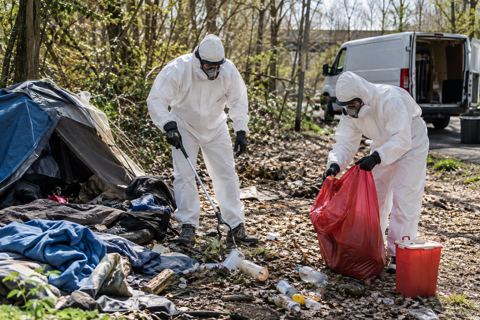 Homeless Encampment Cleanup